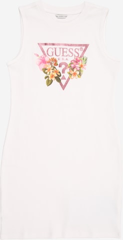 GUESS Mekko 'INTERLOCK' värissä valkoinen: etupuoli