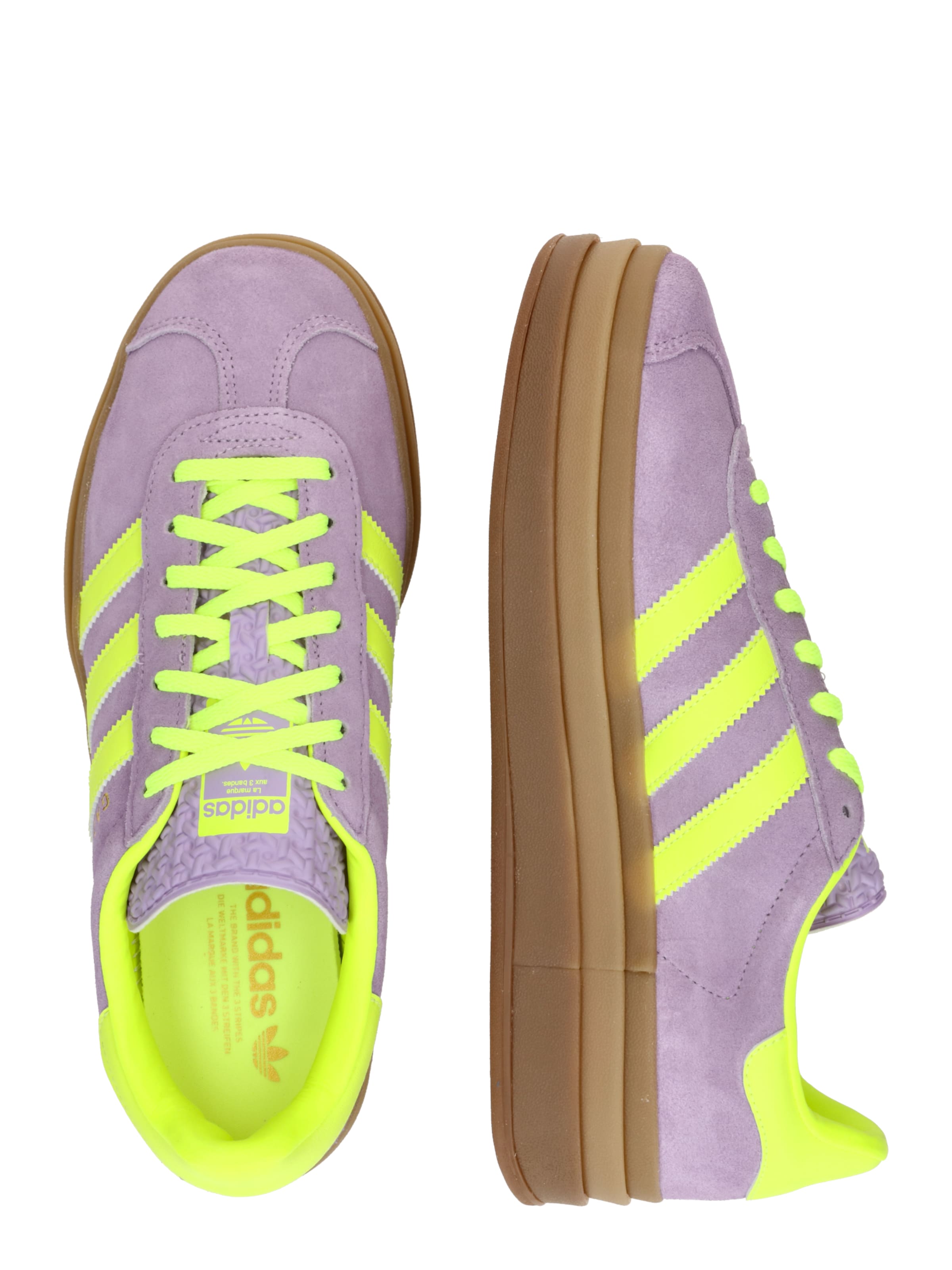 ADIDAS ORIGINALS Ниски маратонки 'Gazelle Bold' в лилав