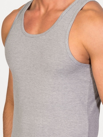 Maglietta intima 'Tank top Egyptian cotton' di zd ZERO DEFECTS in grigio