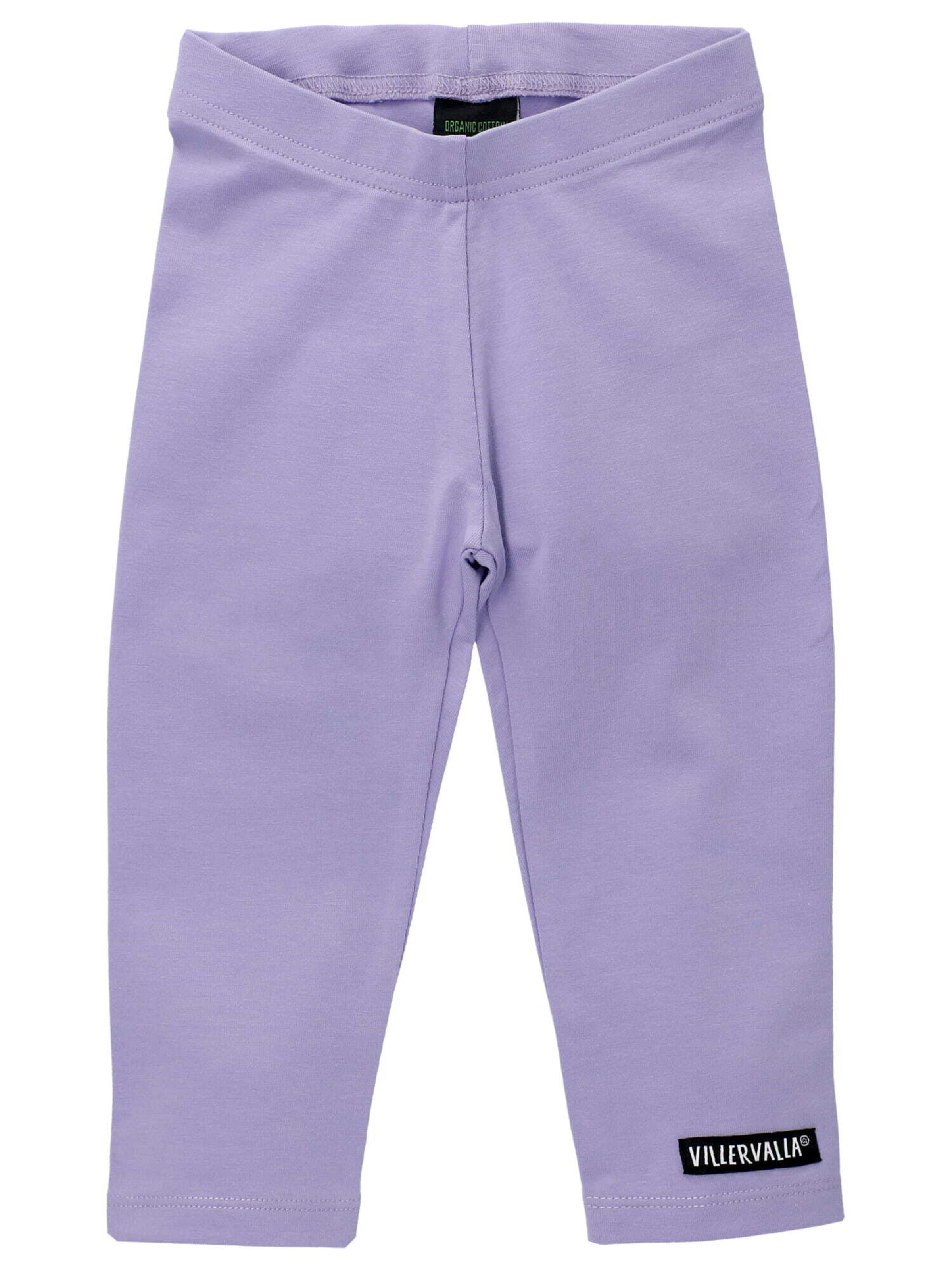 Villervalla Regular Pants in Purple: front