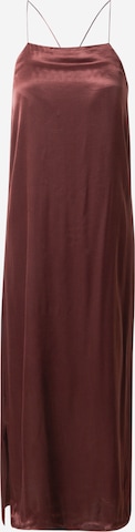 Warehouse Dress in Brown: front