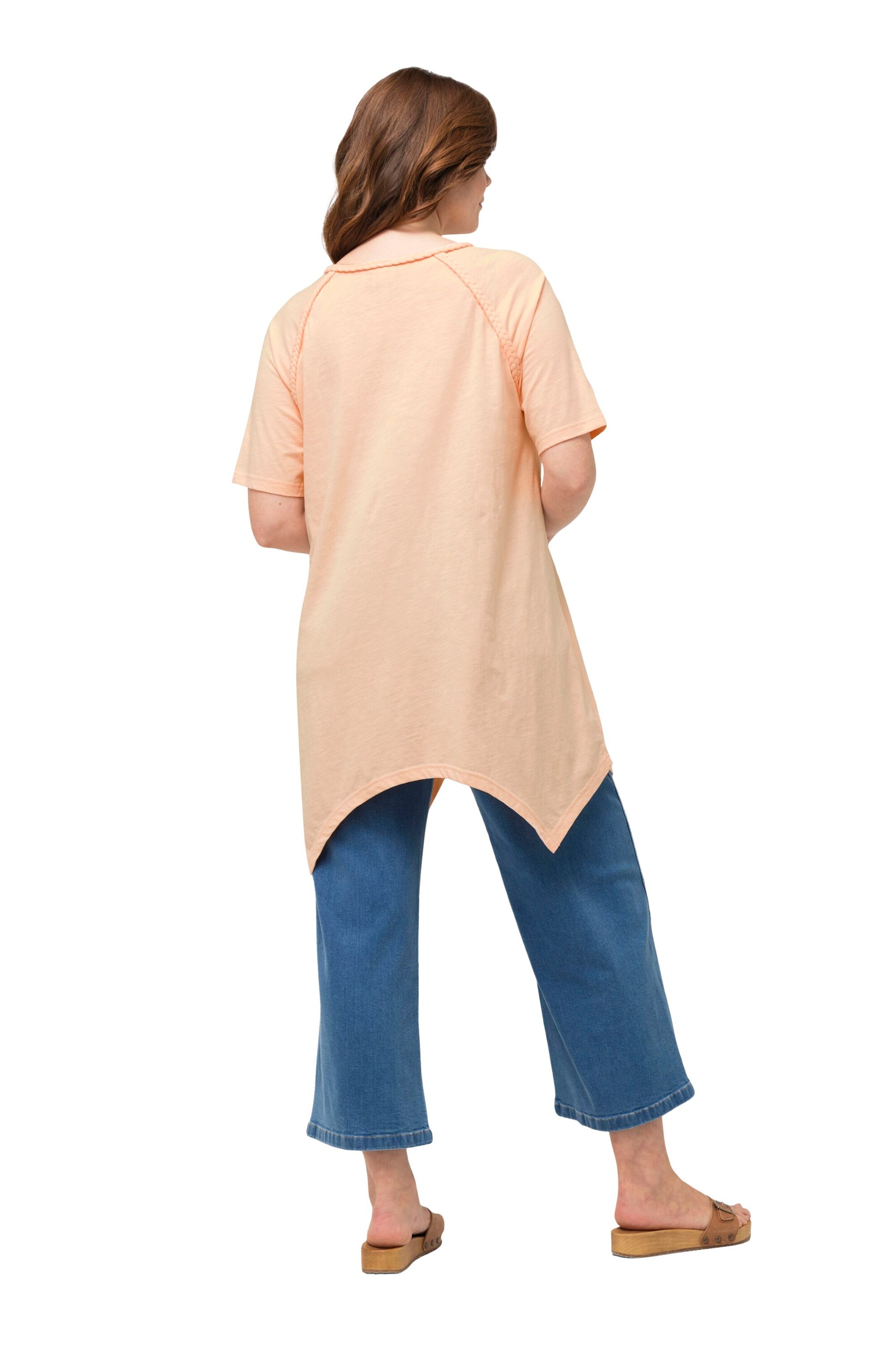 T-shirt Ulla Popken en orange