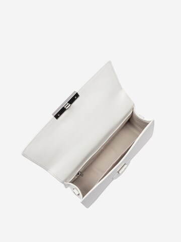 LANCASTER Paris Håndtaske 'Lancaster Sac à main A rabat avec fermoir M Paris Ily Blanc Cassé' i hvid