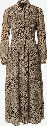 Robe-chemise 'ONLSTAR' ONLY en marron : devant