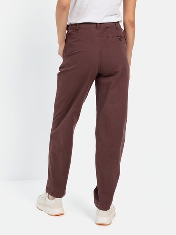 CAMEL ACTIVE Loose fit Chino Pants in Purple