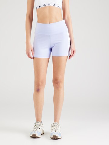 Skinny Leggings ADIDAS ORIGINALS en violet : devant