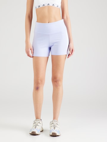Skinny Leggings ADIDAS ORIGINALS en violet : devant