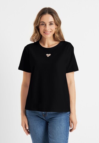 Frieda & Freddies NY Shirt in Black: front
