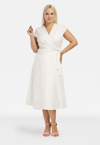 Karko Dress 'RAFAELA' in White: front