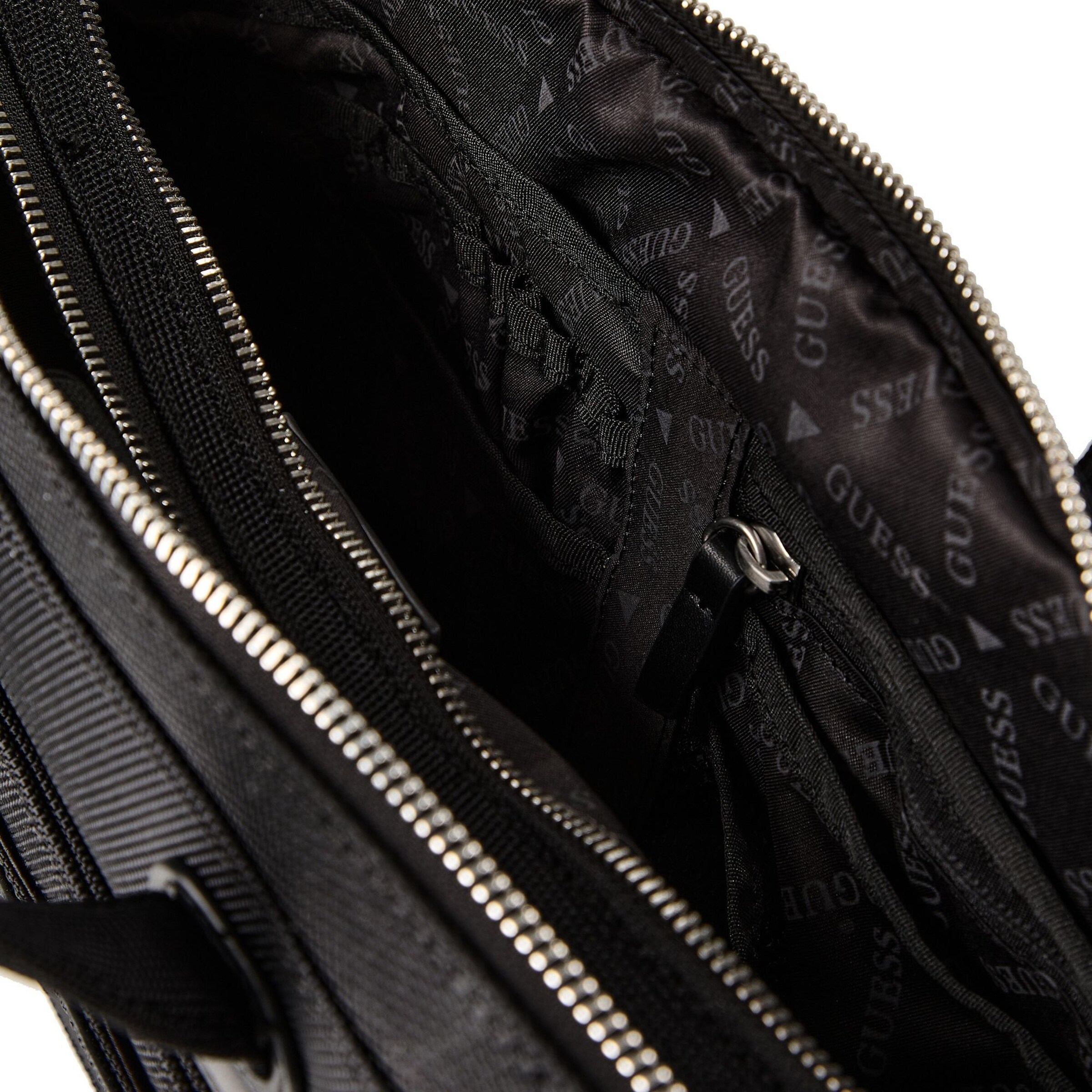 Borsa portadocumenti 'Berna' di GUESS in nero