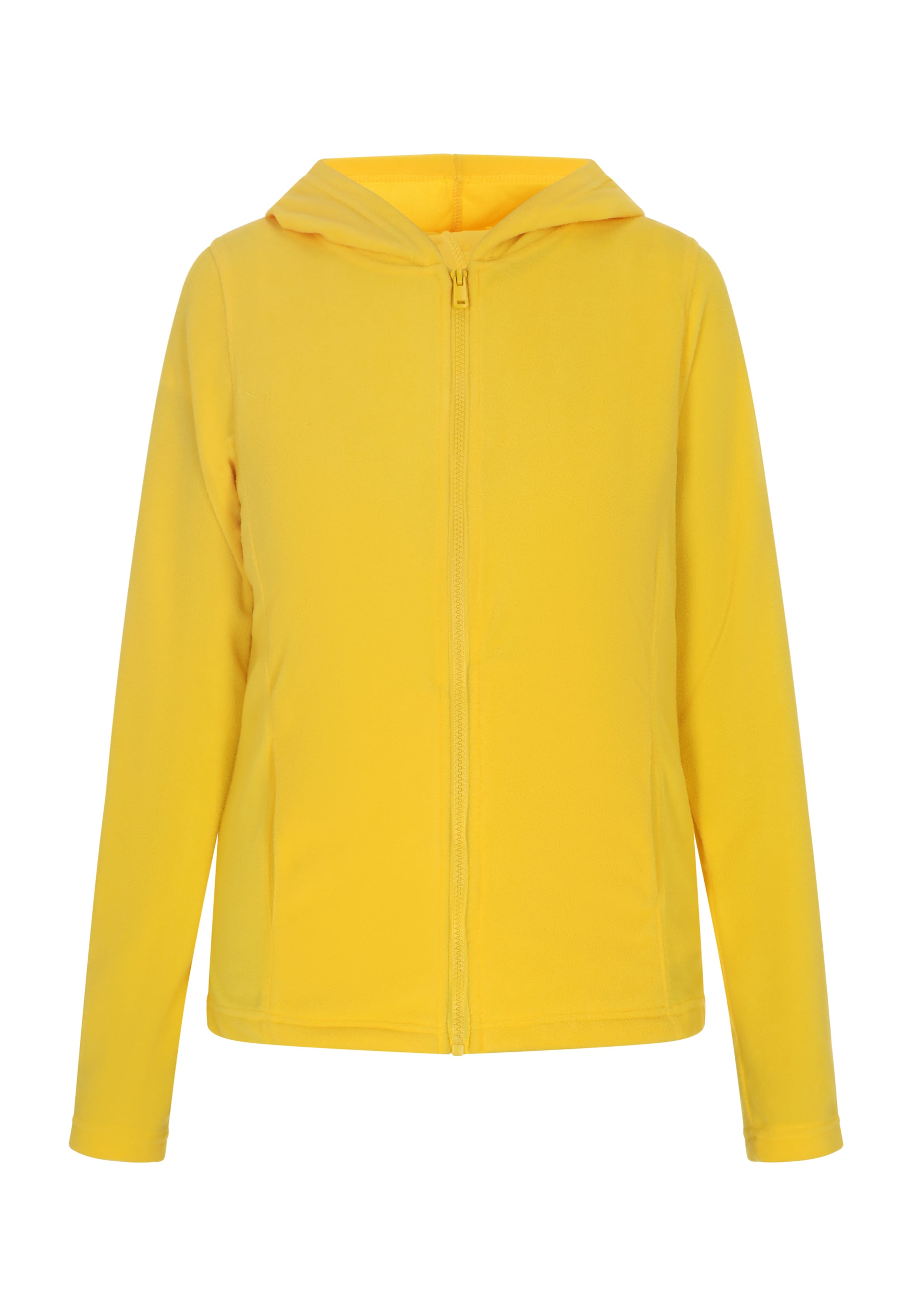 MYMO Флисовая куртка в Желтый: спереди