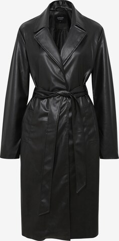 DeFacto Between-Seasons Coat in Black: front