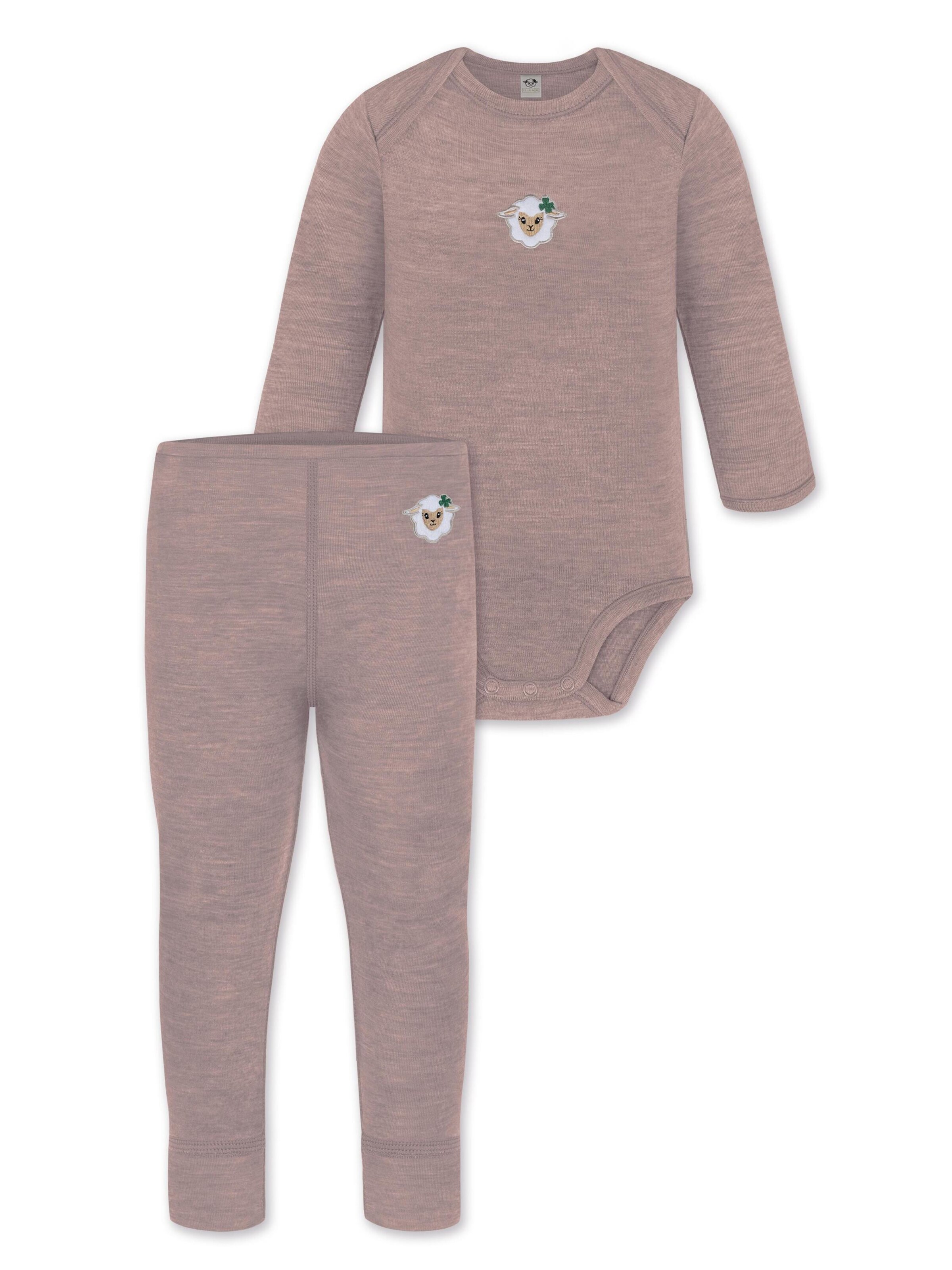 Barboteuse / body normani en rose : devant