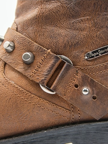 Pepe Jeans - Botas 'Pepe Jeans Maddox Ring' en marrón