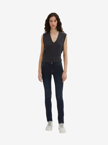 Skinny Jean 'Kate' TOM TAILOR en bleu : devant