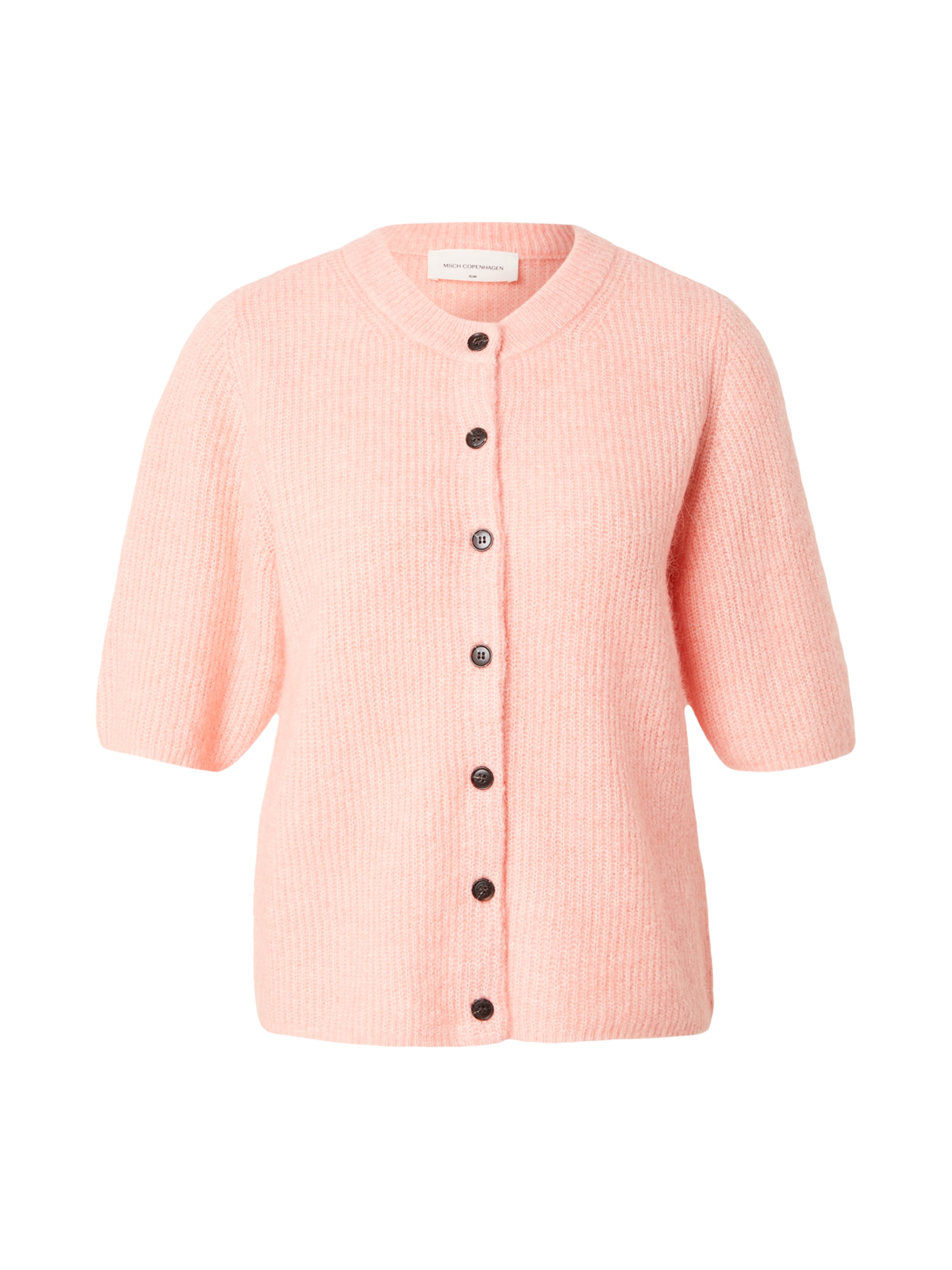 MSCH COPENHAGEN Πλεκτή ζακέτα 'Jinie Hope' σε πορτοκαλί: μπροστά