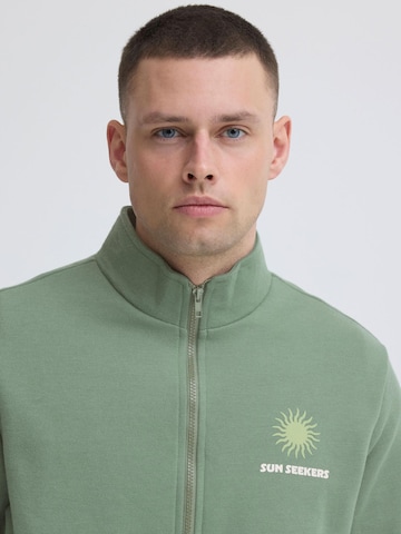 BLEND - Sudadera con cremallera ' BHKonsta ' en verde