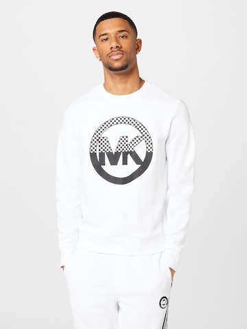 Michael Kors Sweatshirt in White: front