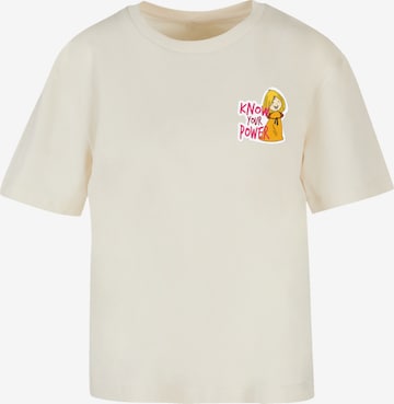 F4NT4STIC Shirt 'Wickie Know Your Power Heroes of Childhood' in Beige: front