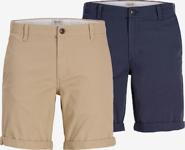 JACK & JONES - Pantalón chino en beige: frente