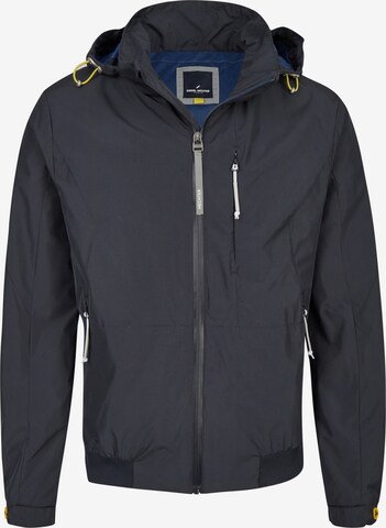 HECHTER PARIS Between-Season Jacket in Blue: front