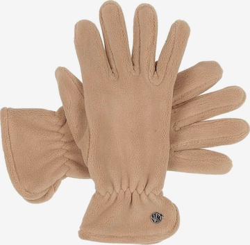 LOEVENICH Handschuhe in Gelb: Vorderseite