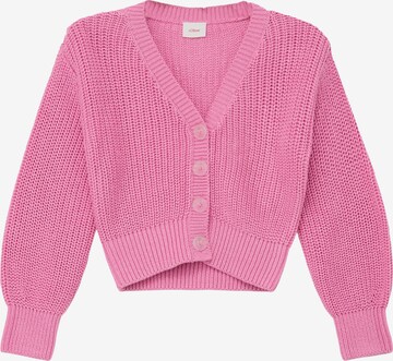 Cardigan s.Oliver en rose : devant