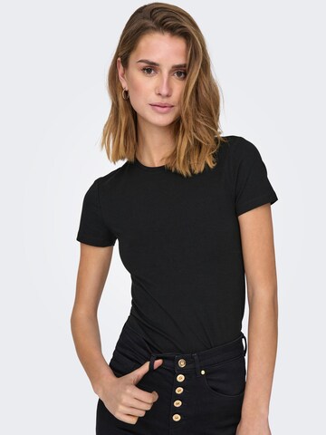 ONLY T-shirt 'CAROLA' i svart