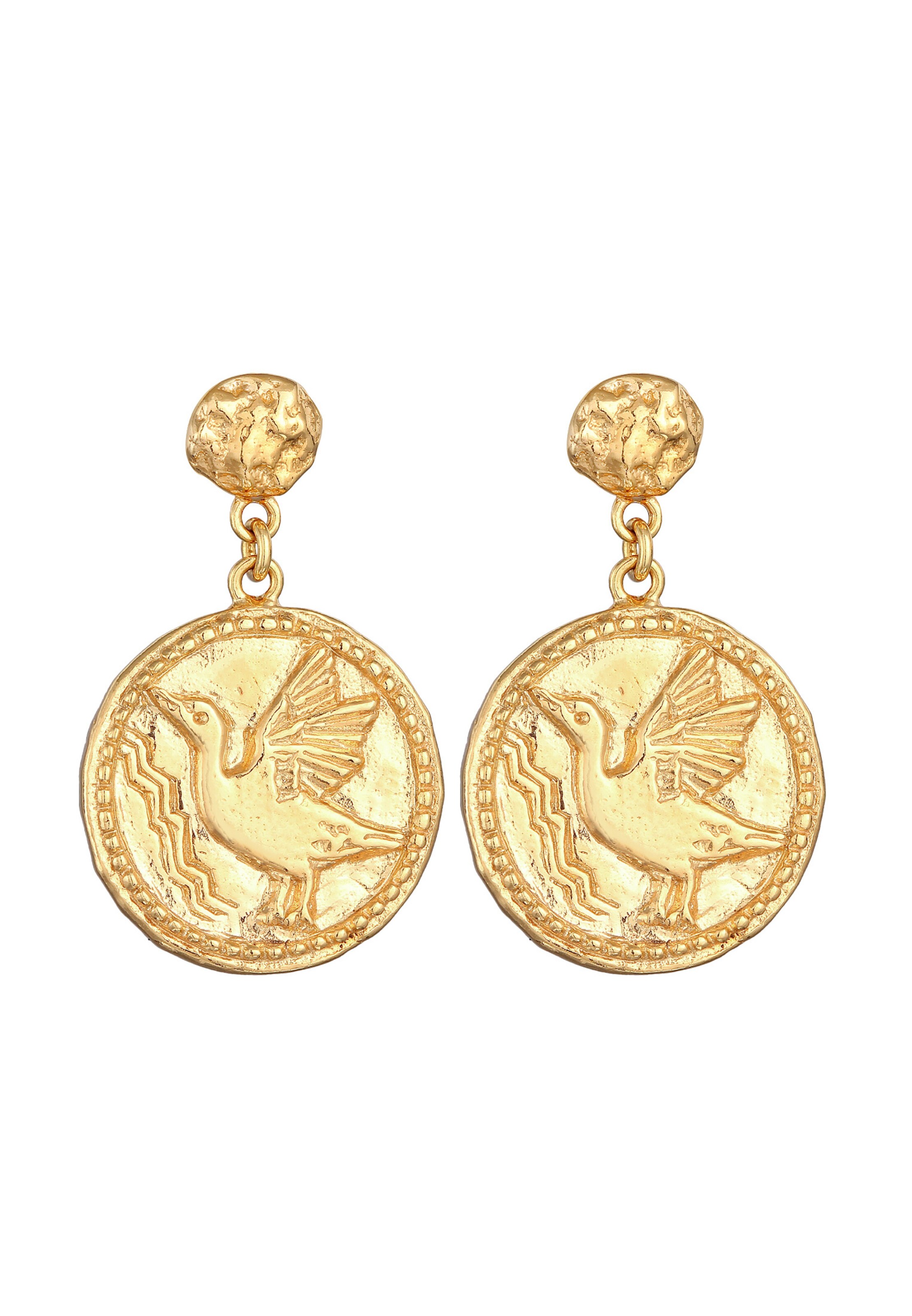 Haze&Glory Oorbellen in Goud: voorkant