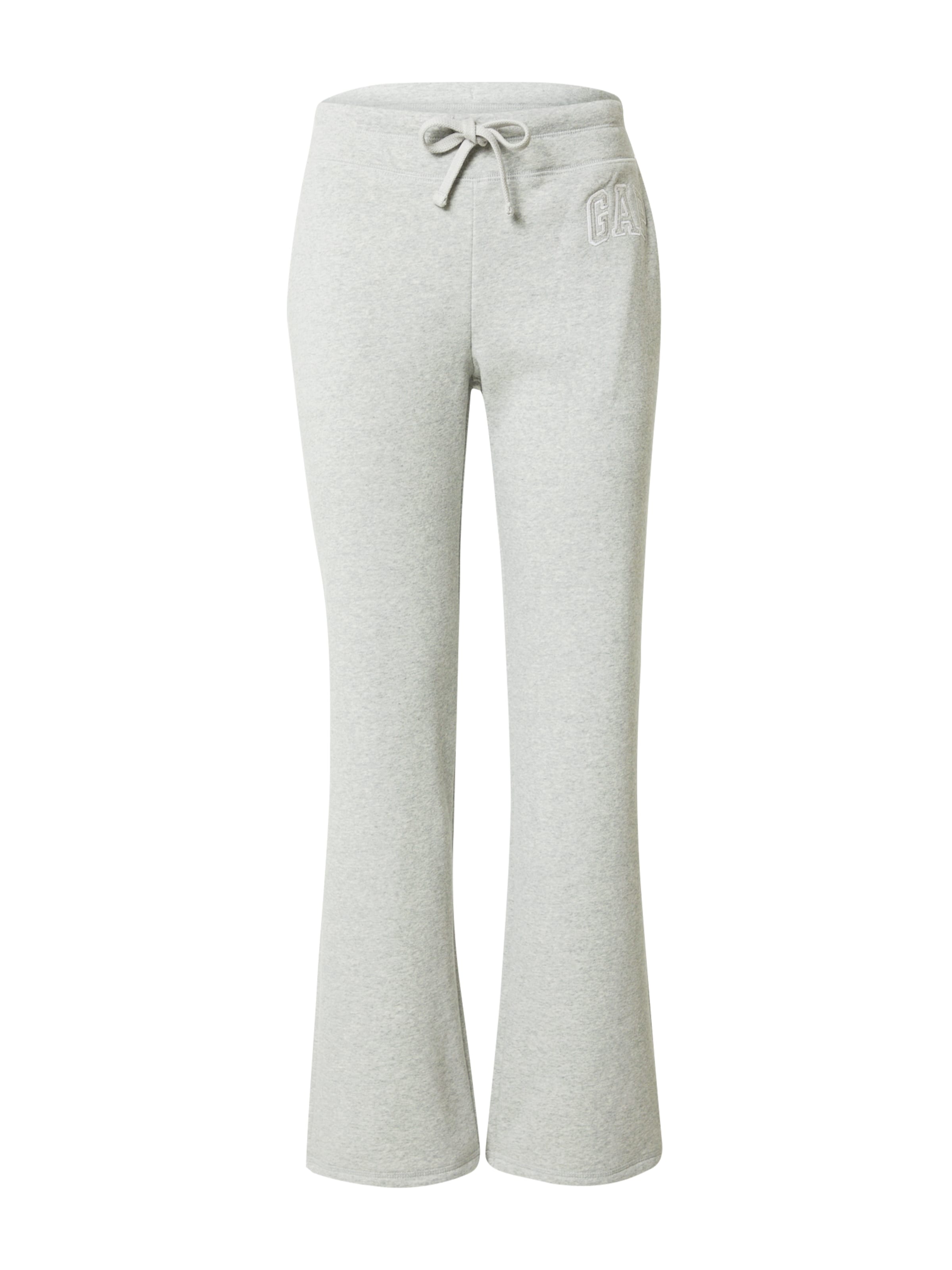 GAP Bootcut Παντελόνι σε γκρι: μπροστά