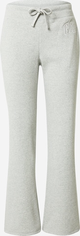 GAP Bootcut Broek in Grijs: voorkant