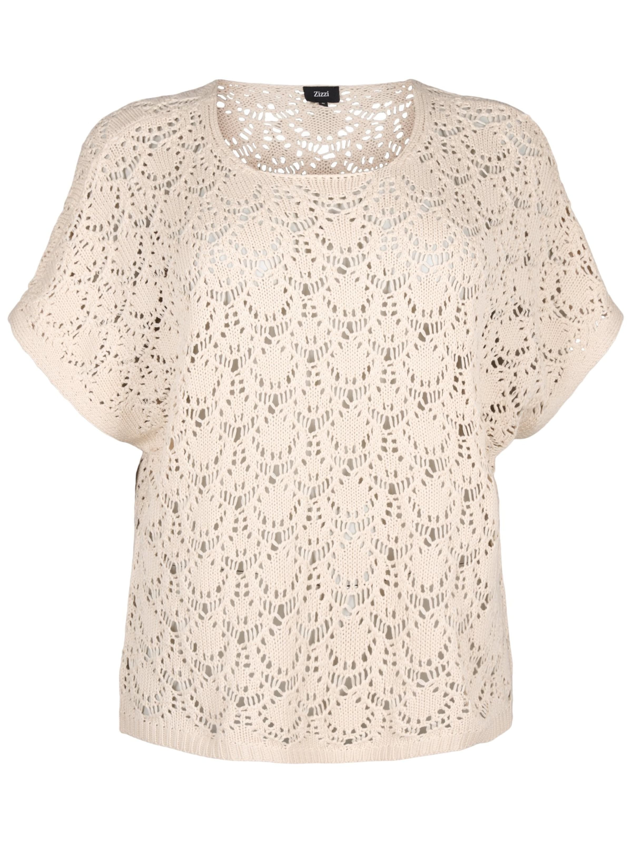 Zizzi Πουλόβερ 'MSummer' σε μπεζ: μπροστά