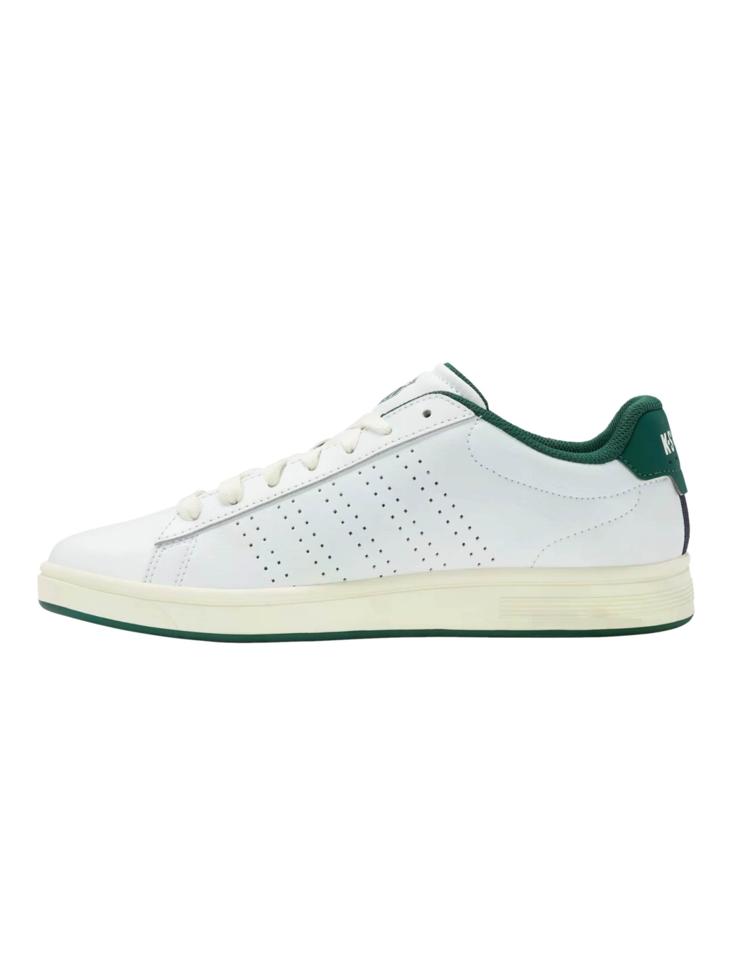 Sneaker bassa 'Court Base II' di K-SWISS in bianco: frontale