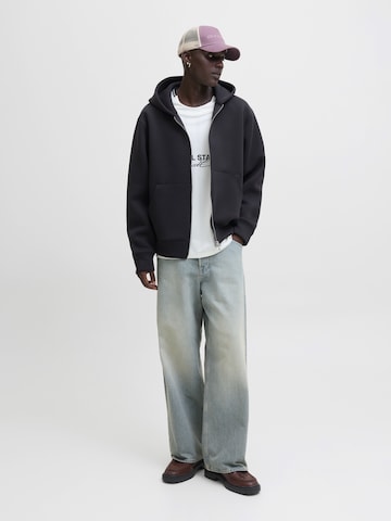 Giacca di felpa 'JWHCOVER' di JACK & JONES in nero