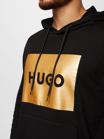 HUGO Red - Sweatshirt 'Duratschi' em preto