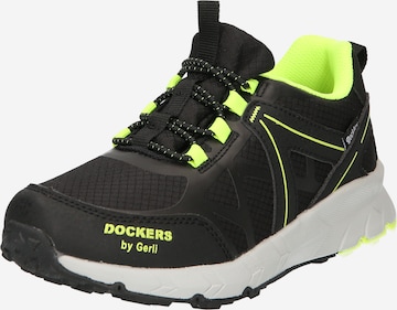 Sneaker de la Dockers by Gerli pe negru: față