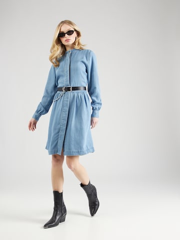 SOAKED IN LUXURY Shirt Dress 'Friday' in Blue