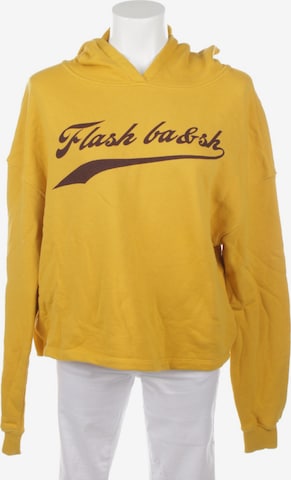 Ba&sh Sweatshirt & Zip-Up Hoodie in S in Yellow: front