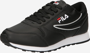 FILA סניקרס נמוכות 'Orbit' בשחור: מלפנים