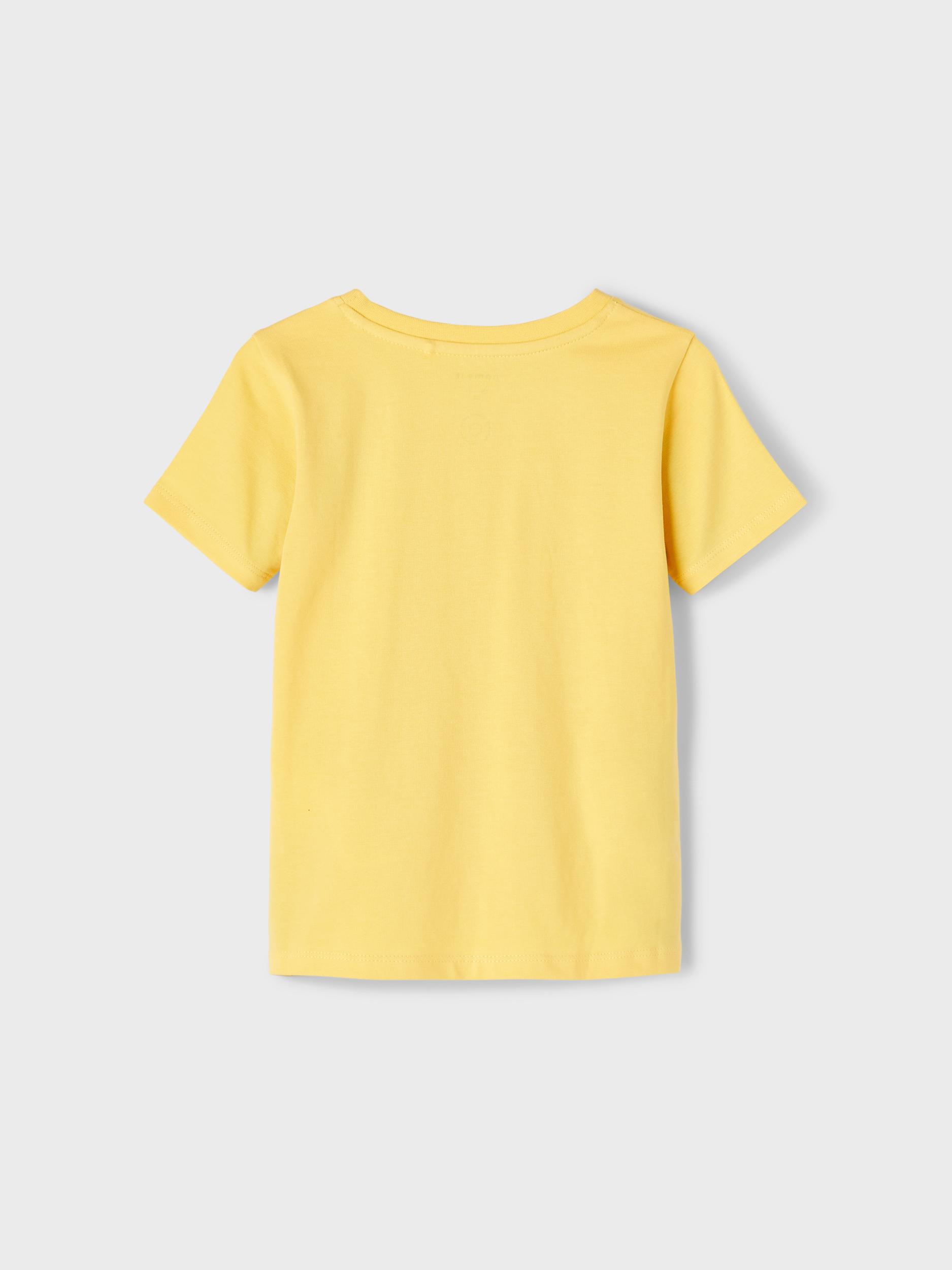 NAME IT Koszulka Tor w kolorze Żółtym 