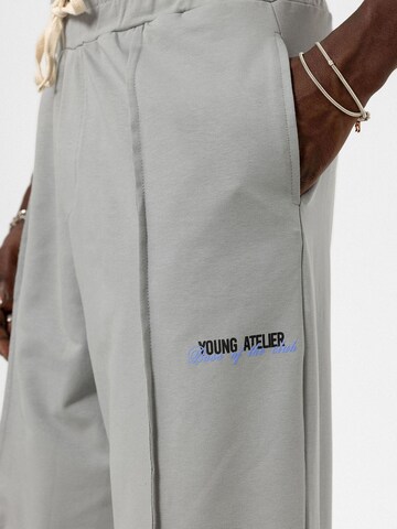 Loosefit Pantaloni 'Bee Balm' di VAMOS CLO in grigio