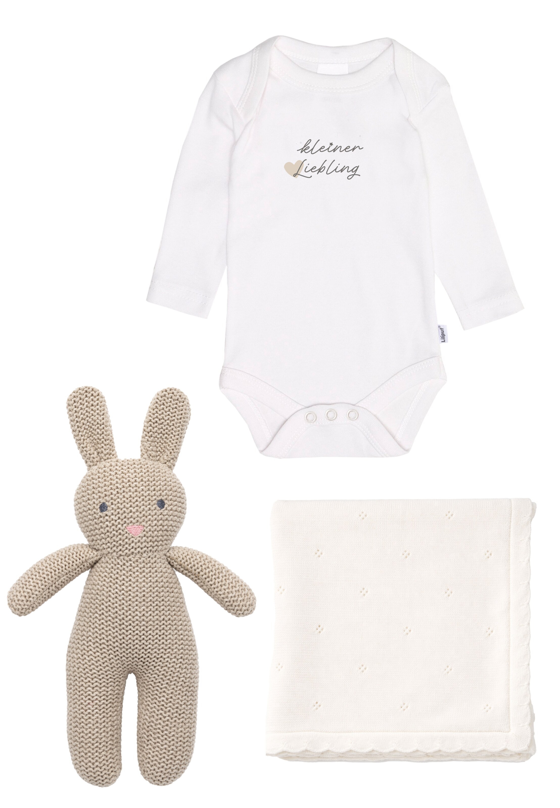 LILIPUT Underwear Set 'kleiner Liebling' in White: front