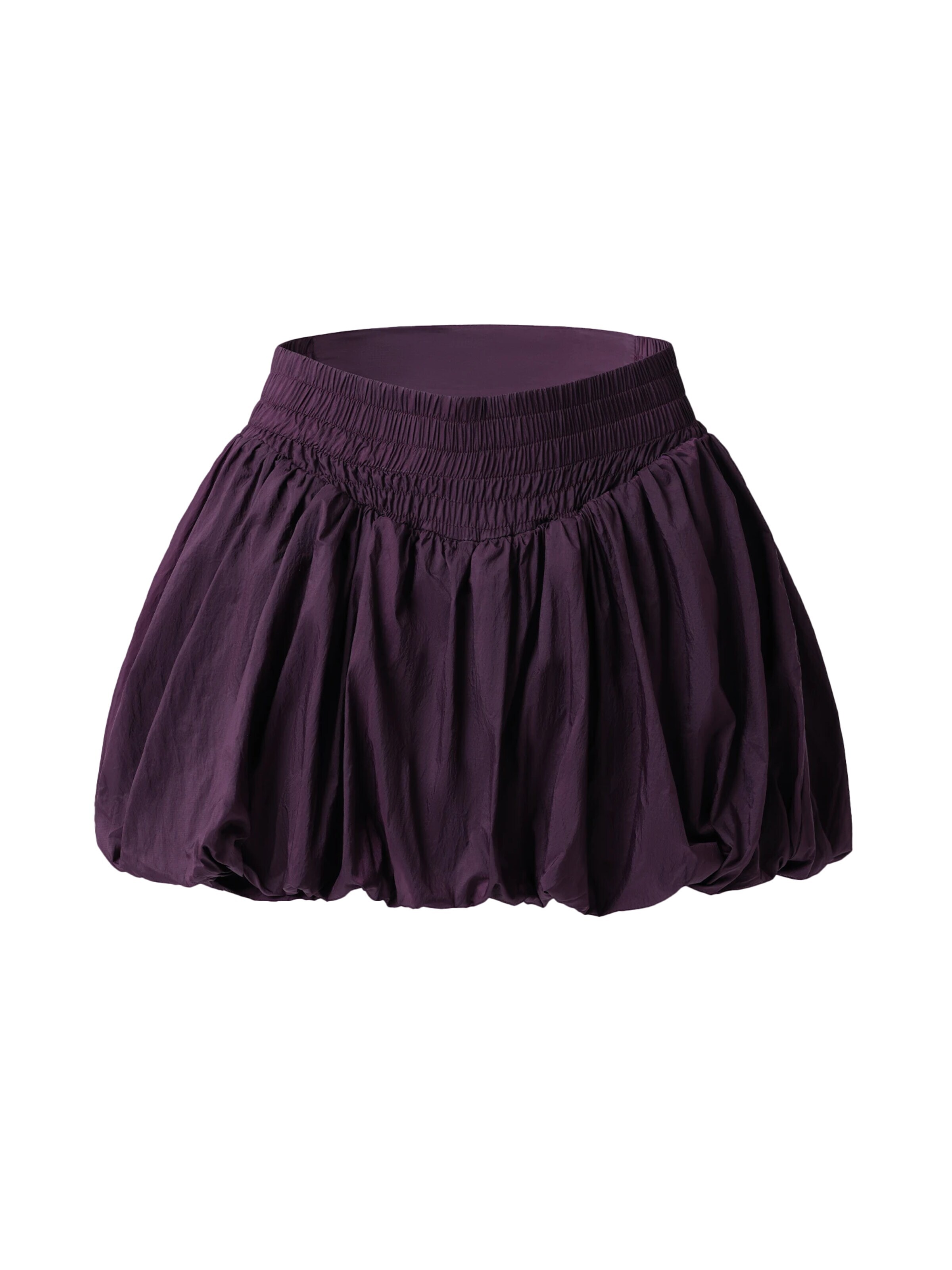 Gonna sportiva 'Mont Blanc Balloon Mini Skirt' di Jelenew in lilla: frontale