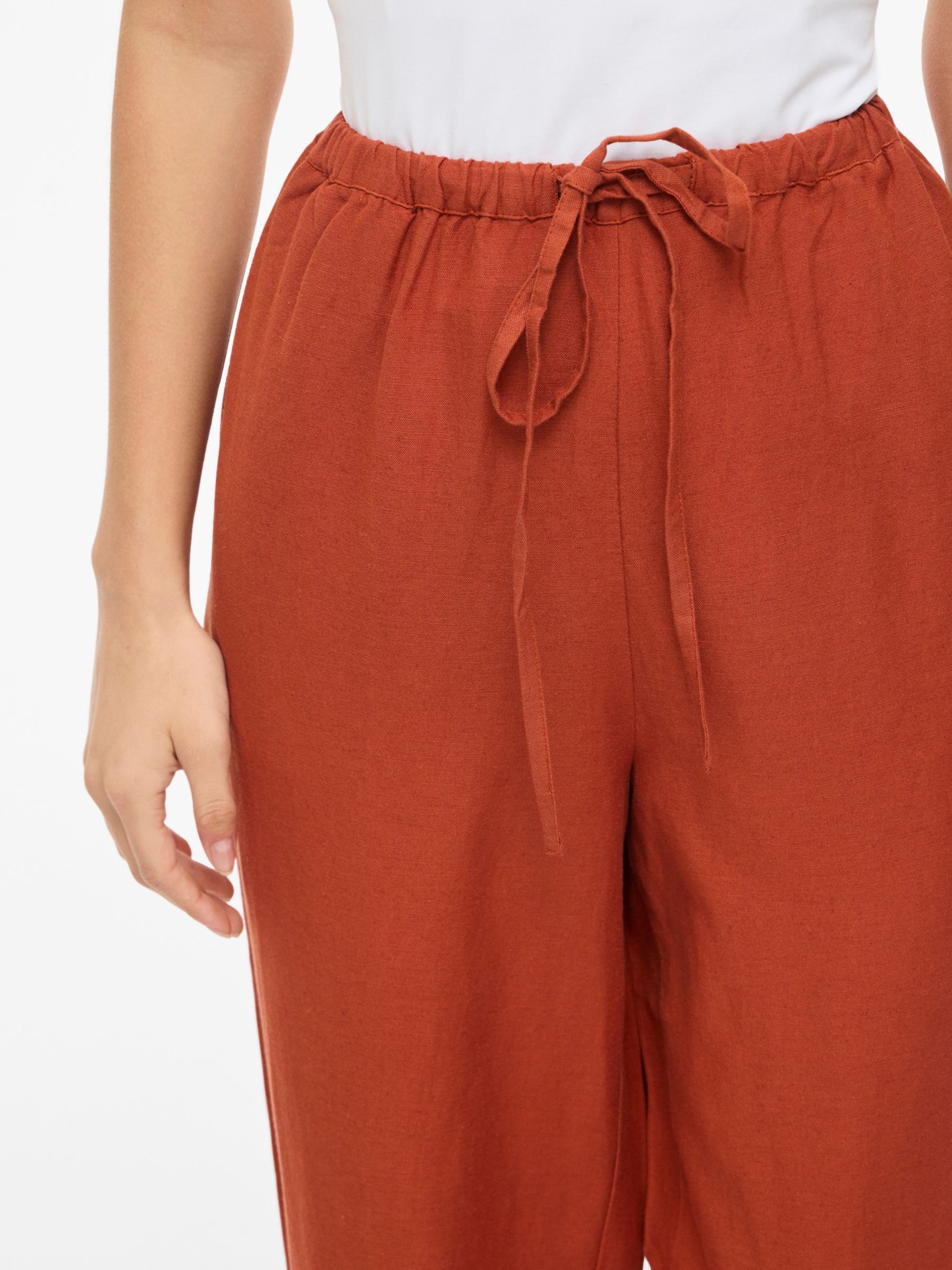 Wide Leg Pantalon VILA en orange