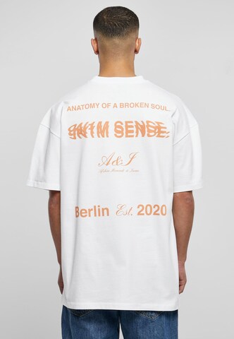 T-Shirt 9N1M SENSE en blanc