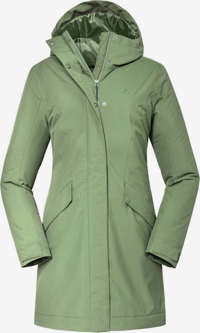 Schöffel Outdoor Jacket in Green: front