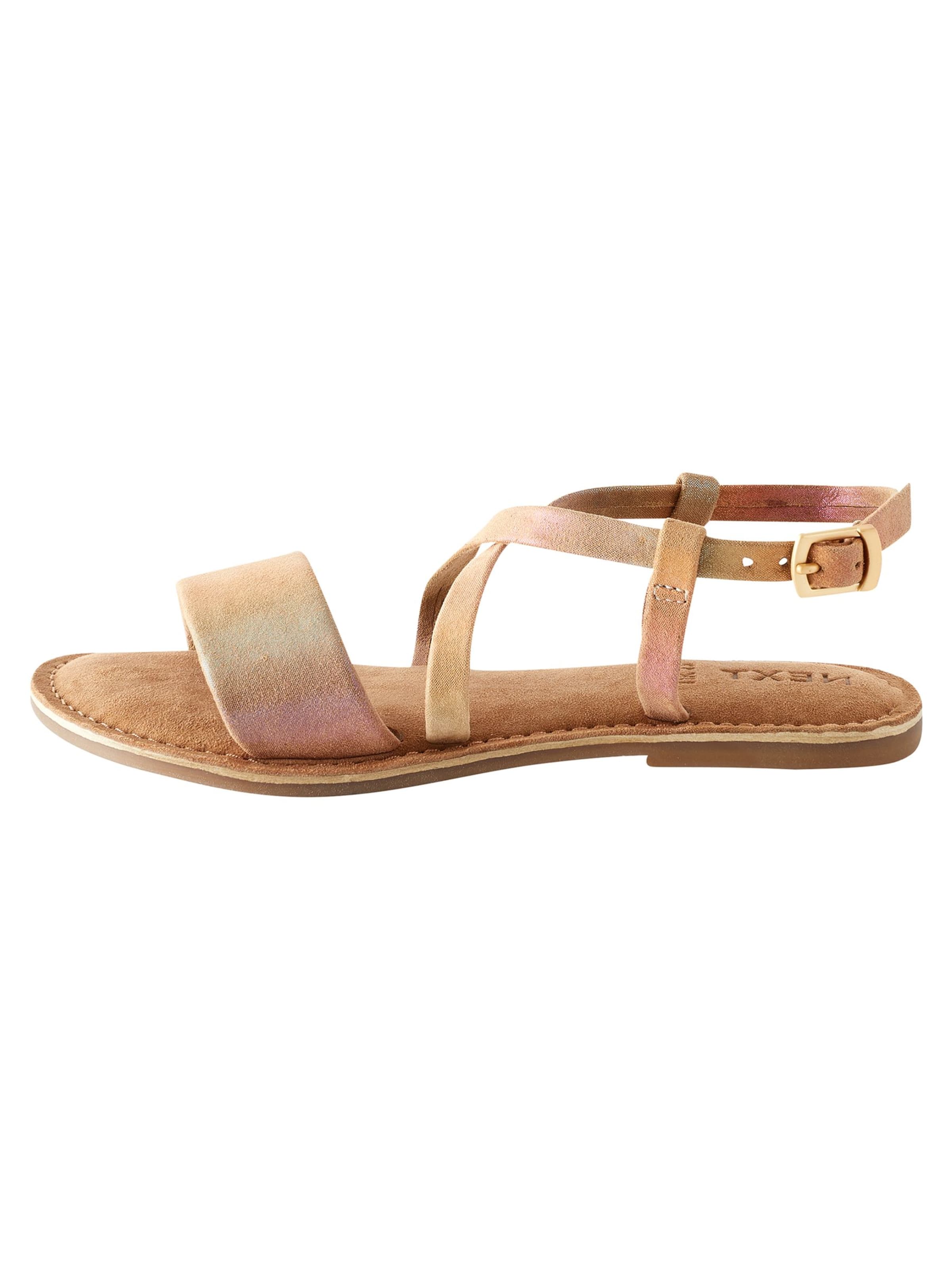 Next Sandaler i beige: forside