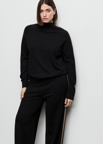 MANGO Regular Pants 'Ron' in Black