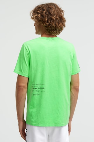 CAMP DAVID Shirt in Green