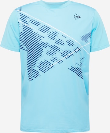 T-Shirt fonctionnel 'GAME 1' DUNLOP en bleu : devant